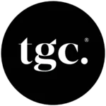 TGC circle with outline Take Good Care circle image
